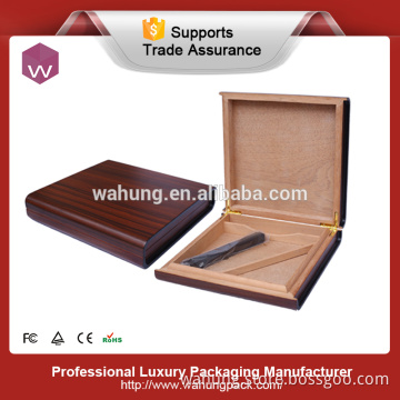 Cheap Flatbed MDF Cigar Box/ Wholesale High Quality Cigarette Box Case